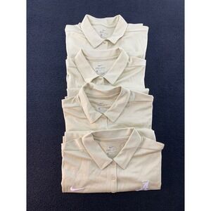 Lot‎ of 4 Nike Dri Fit Golf Polo Shirt Alabama Crimson Tide A Logo Womens Medium